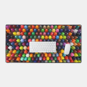 色々めちゃくちゃにされて デスクマット (キーボード&マウス)