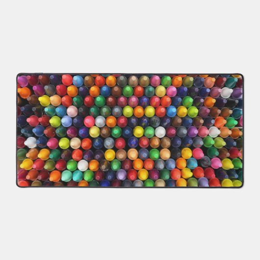 色々めちゃくちゃにされて デスクマット (正面)