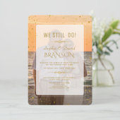 色あせお洒落た写真の幾何学的な我々はまだ 招待状 (スタンド正面)