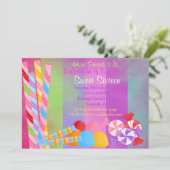 色あせたたくさんの飴甘い16招待状 招待状 (スタンド正面)