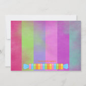 色あせたたくさんの飴甘い16招待状 招待状 (裏面)