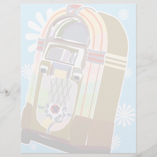 色あせたジュークボックス (正面)