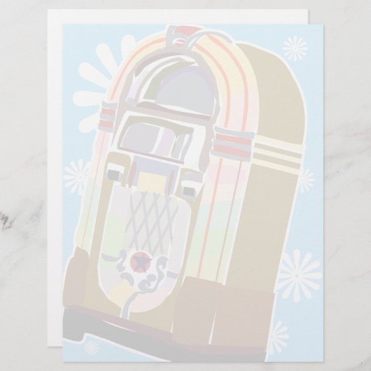 色あせたジュークボックス (正面/裏面)