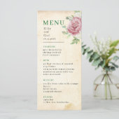 色あせたバラ結婚ズ メニュー (スタンド正面)