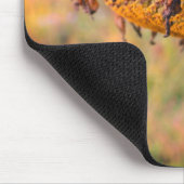 色あせたヒマワリ花 マウスパッド (コーナー)