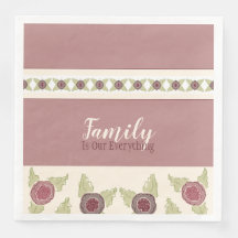 色あせたピンクと緑