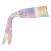 色あせたレインボーウォッシュプレイドヘッドバンド タイヘッドバンド (回転270)