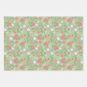 色あせたヴィンテージスチームパンククロックワークポケットウォッチ ラッピングペーパーシート (正面2)