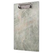 色あせたヴィンテージ紙パリジャン広告コラージュ クリップボード (左)