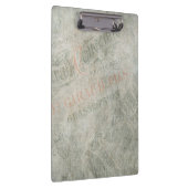 色あせたヴィンテージ紙パリジャン広告コラージュ クリップボード (右)