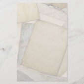 色あせた古本文房具 便箋 (正面)