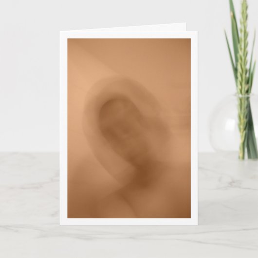 色あせた姿の背景 カード (正面)