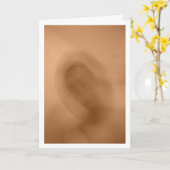 色あせた姿の背景 カード (黄色い花)