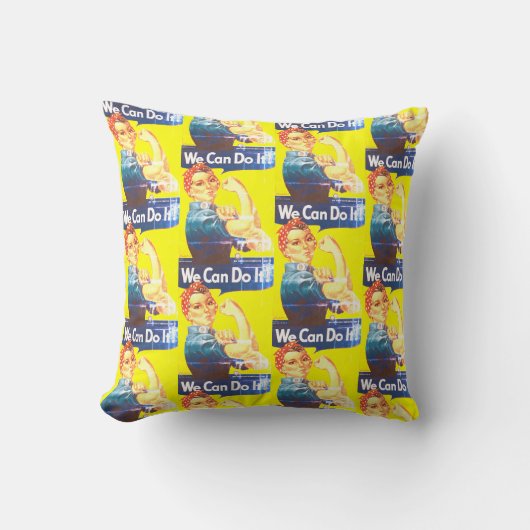 色あせた模様の装飾用クッション クッション (正面)