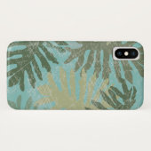 色あせた熱帯葉の Case-Mate iPhoneケース (裏面(横))
