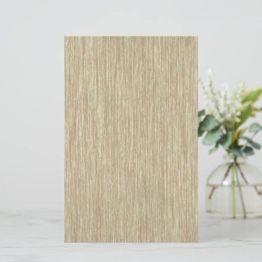 色あせた素朴ざらざらした木の背景 便箋 (スタンド正面)