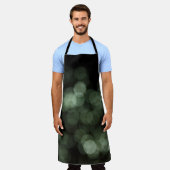 色あせた緑のライト（デジタル） エプロン (着用した状態)