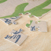 色あせた花 ジグソーパズル (側面)