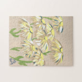 色あせた花 ジグソーパズル (横)