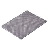 色あせた茶色の白い水玉模様水玉模様サークルBAC ノートブック (左側)