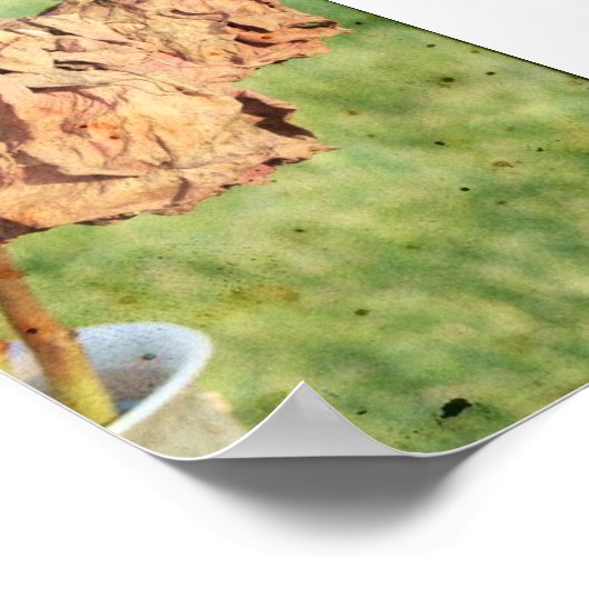 色あせた記憶 ポスター (角)