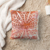 色あせた赤いデザイン クッション (ブランケット)