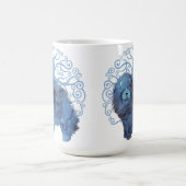 色あせた遺伝子の両側の生命の木を選ぶ コーヒーマグカップ (中央)