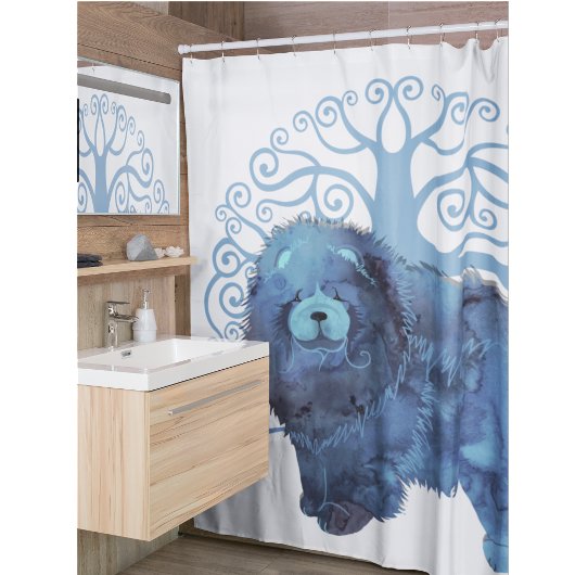 色あせた遺伝子の生の木を選ぶ シャワーカーテン