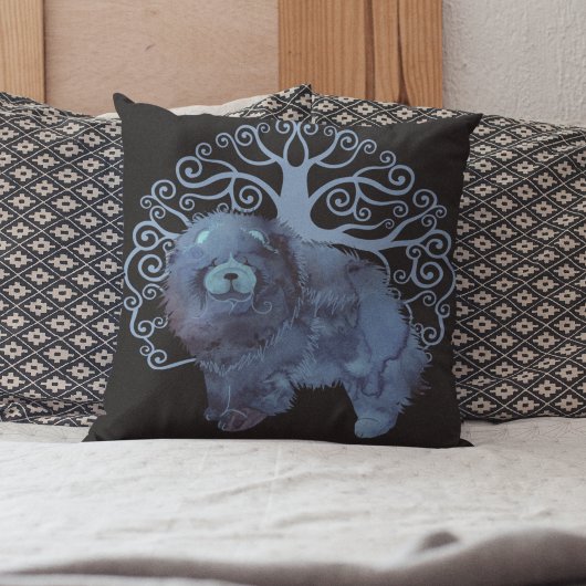 色あせた遺伝子チャウオブライフ クッション