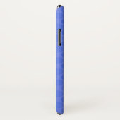 色あせた青い円のパターン Case-Mate iPhoneケース (裏面/右)