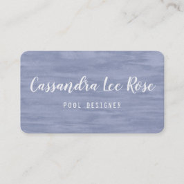 色あせた青の名刺 名刺