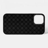 色あせた黒い円のパターン緑Case-Mate iPhone iPhoneケース (裏面横)