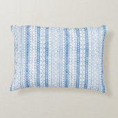 色あせフェアアイルニットウェアウォーターカラーコージーカビンコア アクセントクッション (裏面)