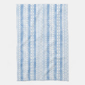 色あせフェアアイルニットウェアウォーターカラーコージーカビンコア キッチンタオル (縦)