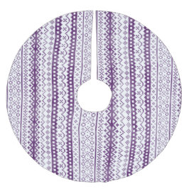 色あせフェアアイルニット水カラーカビコアパープル ブラッシュドポリエステルツリースカート