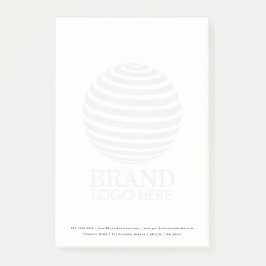 色あせモダンたビジネスロゴプロフェッショナル ポストイット