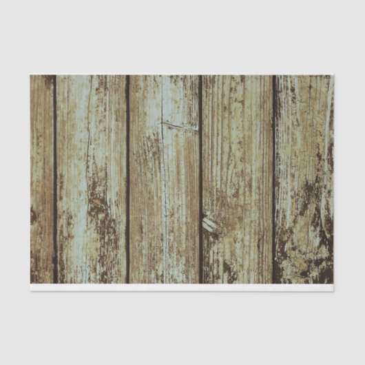 色あせ動揺してた木の板が緑 薄葉紙 (正面)