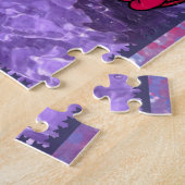 色あなたの世界のキッズバスフィッシュジグソーパズル ジグソーパズル (側面)