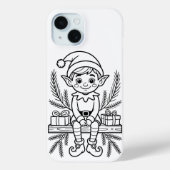 色あなた自身の小妖精や小人クリスマスiPhone / iPadケース Case-Mate iPhoneケース (裏面)