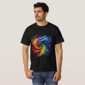 色あふれる世界に迷い込んで Tシャツ (正面フル)