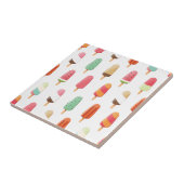 色おもしろいの可愛いアイスクリーム タイル (側面)