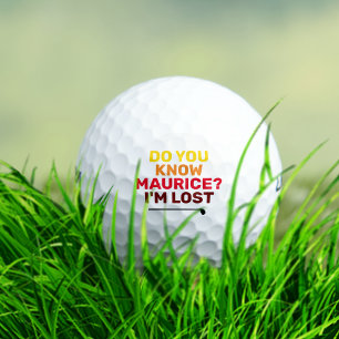 色おもしろいパーソナライズされた文字失ったゴルフボール ゴルフボール