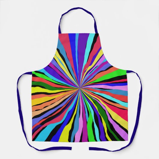 色おもしろい エプロン (正面)