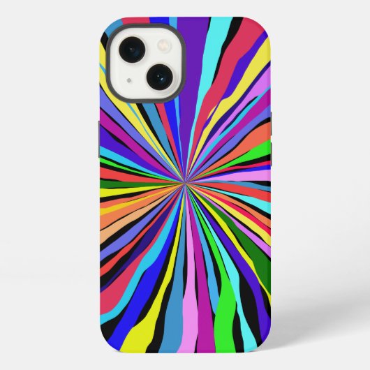 色おもしろい iPhoneケース (裏面)