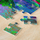 色および星は夜を照らします ジグソーパズル (側面)