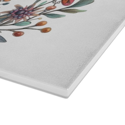 色お洒落の翼を持つ数々のクリスマス天使 カッティングボード (角)