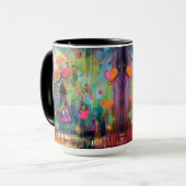 色お洒落分解 マグカップ (正面左)