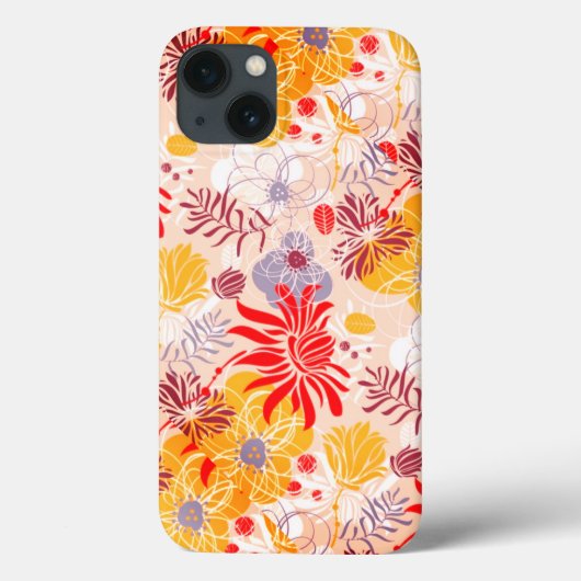 色かわいらし抽象芸術 Case-Mate iPhoneケース (裏面)
