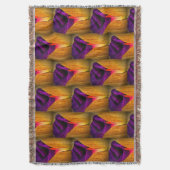 色かわいらし数々のブランケット スローブランケット (正面縦)