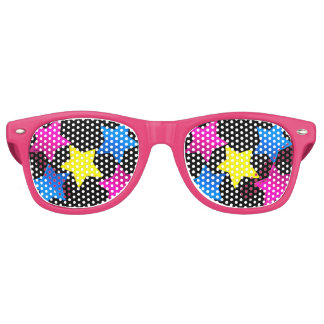 色かわいらし星 レトロサングラス